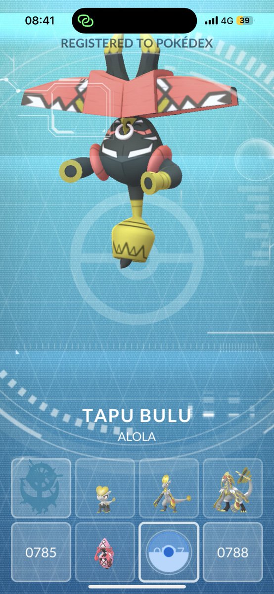 DaryGoTH's tweet photo. Another 13,694km-away raid this morning too… well, I’d been busy!! #PokemonGo #PokemonGoTH #ポケモンGO #โปเกมอนโก #TapuBulu #TapuBuluRaid #LegendaryRaid #RemoteRaid https://t.co/Jzr8VhfOVk