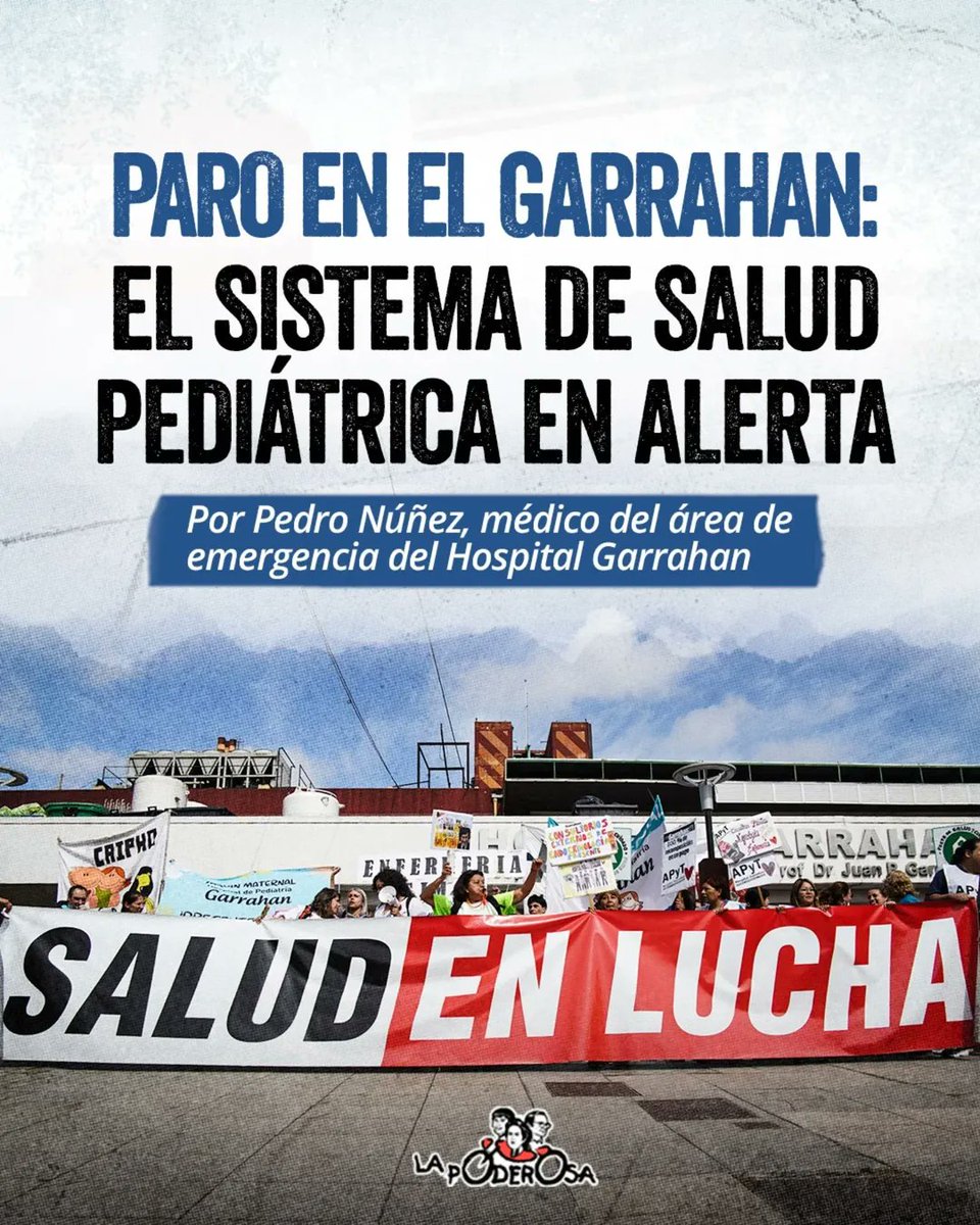 Están obligando a muchos profesionales a irse del Hospital Garrahan por la crisis salarial ocasionada desde la falta de atención del Presidente y del Jefe de Gobierno de la Ciudad: "los residentes trabajan 60 horas semanales y cobran 750 mil pesos". Carta de un trabajador (+).
