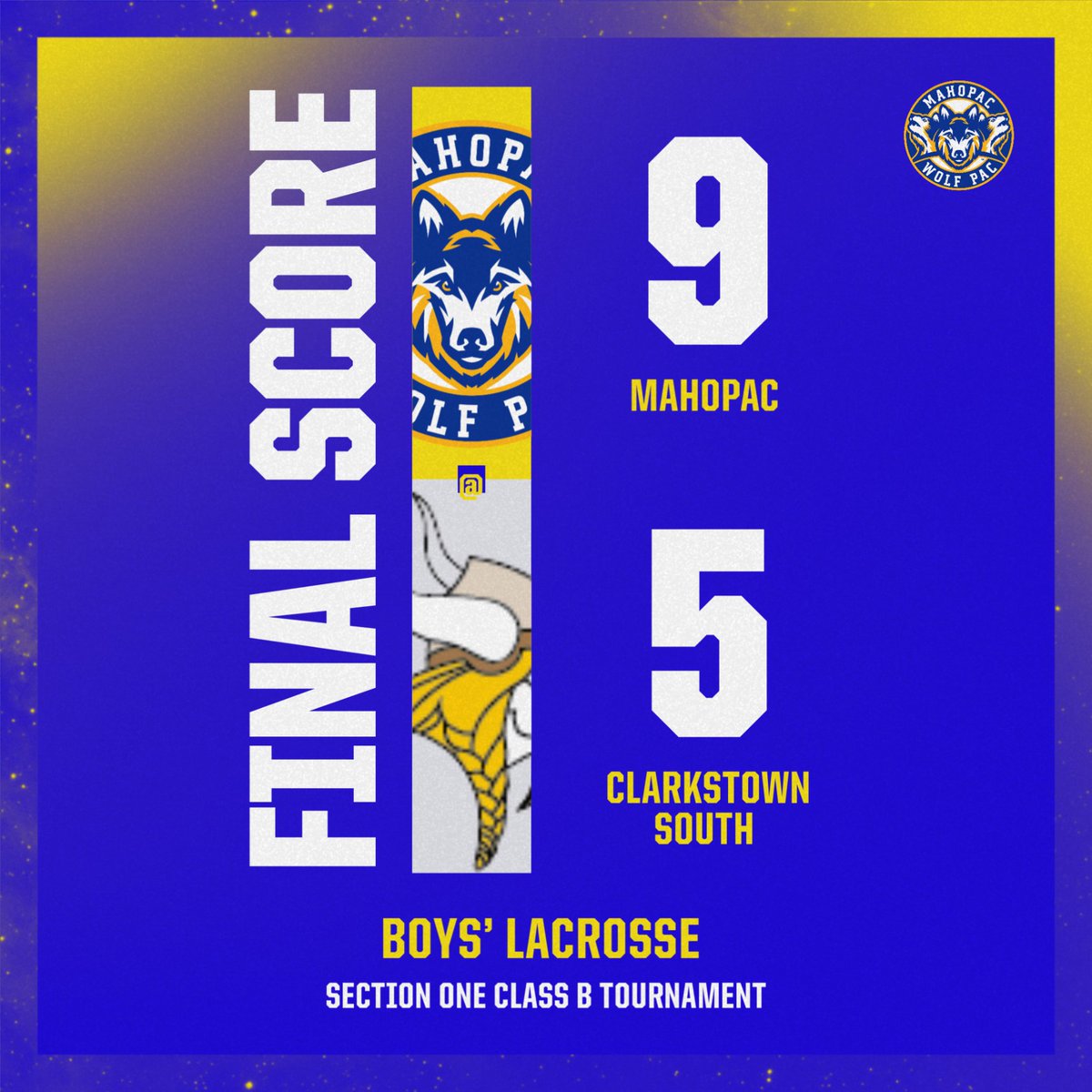 Mahopac Athletics (@mahopac_ad) on Twitter photo Tremendous effort by <a href="/MahopacLax1/">Coach Bota</a> as they take care of business on the road today in a 9-5 win over Clarkstown South!! Next up is the Section One semis vs top seeded Horace Greeley!! Congrats!!! Go PAC!!! Tremendous effort by <a href="/MahopacLax1/">Coach Bota</a> as they take care of business on the road today in a 9-5 win over Clarkstown South!! Next up is the Section One semis vs top seeded Horace Greeley!! Congrats!!! Go PAC!!!