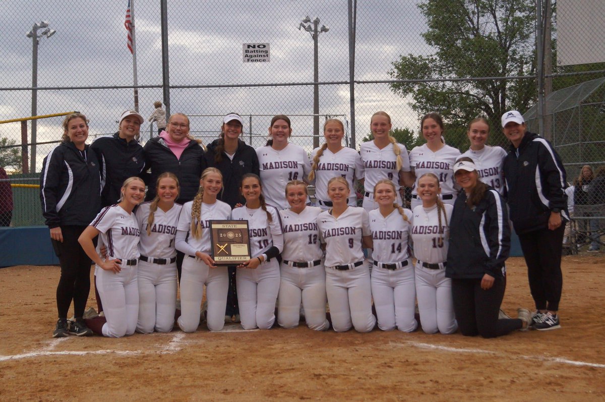 Congratulations to the MHS softball team and their coaches Katie Weeldryer &amp; Sara Schlisner for qualifying for the SDHSAA State A Softball Tournament with their win over Milbank tonight. Way to go girls!!
#BulldogNation
<a href="/GoBulldogs_MHS/">Madison High School Booster Club</a>