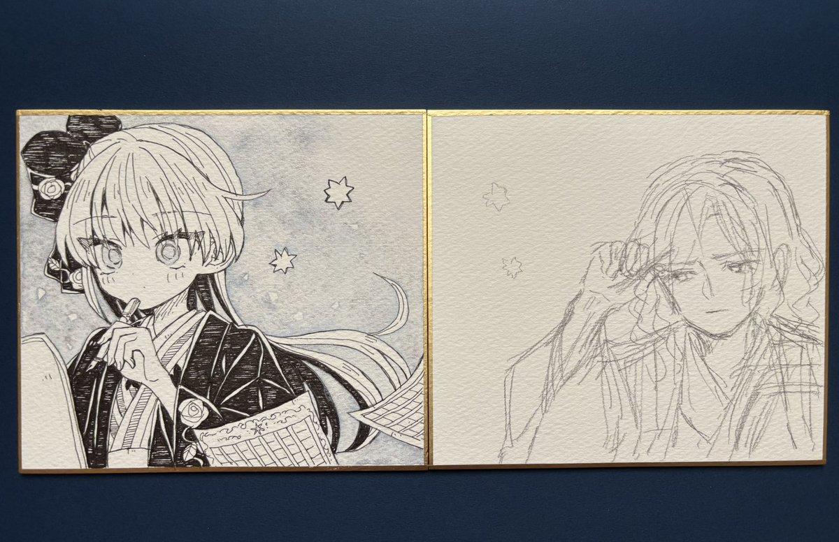 麟が完成し次は影藤へ✍️ 