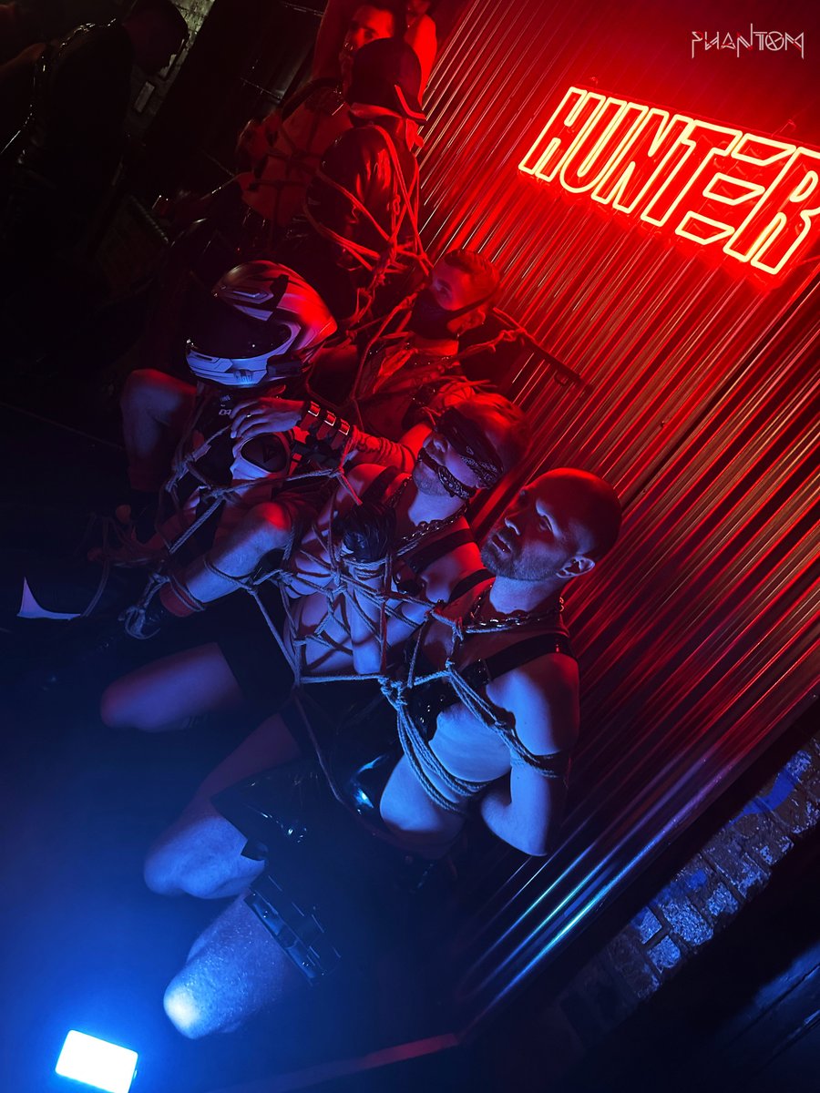 Phantom_Bondage's tweet photo. Luring fly's into my web one by one...
@mynameisreek1 got caught and taped in my demonstration at @HunterLDN_X 

Video and photo taken by @itstroylocke https://t.co/oiHsXyXSJk