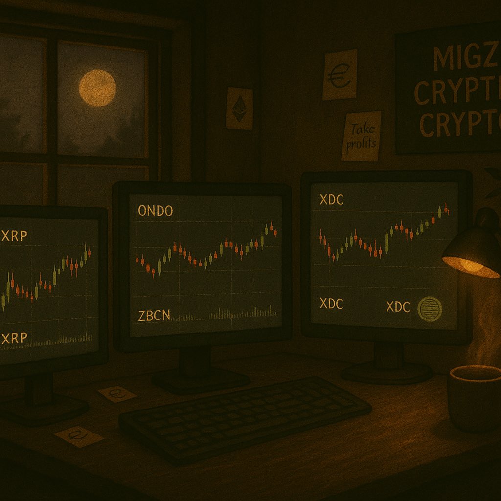 miga2026's tweet image. The charts are still moving,

but tonight… we rest.

Faith holds the line when our eyes close.

Peace over panic. Purpose over profit.

Good night, fam. 🌙

#GoodNightCrypto
#FaithOverFear
#MigzCrypticCrypto
#LofiTrader
#ChartingDreams
#RestAndRise
#CryptoStillMoves