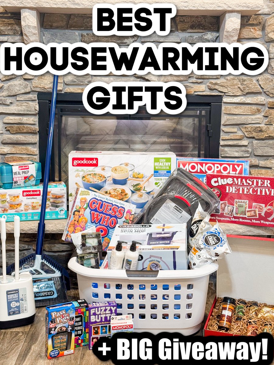 When searching for the best housewarming gifts, there's a lot to consider. So we're giving top tips and best ideas right here to help you find the perfect gift for the next housewarming party + a giveaway! #giveaway #housewarming  thriftyniftymommy.com/best-housewarm… via @ThriftyNiftyMom