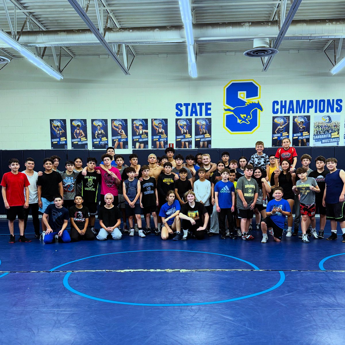 Don’t mind us, just following up our best season in school history with our biggest off season. We’ve got former champs, current champs and future champs all rolling together!! Excited for the future😎

#HORSEPOWER🐴💪🏼