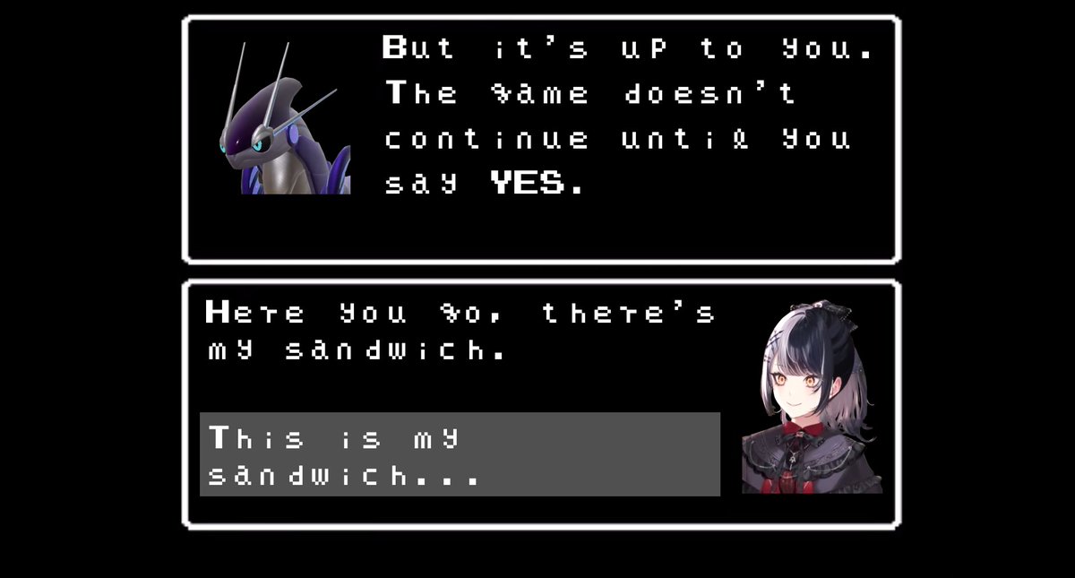 Trainervella just wanted to have her well-earned sandwich...

#ShiorinOnAir #Dankvella