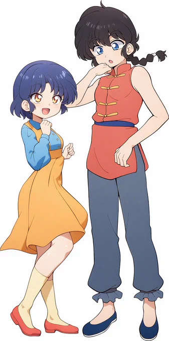 上半期描いたイラスト良らんに乱あっ!次は夏!そして二期やー!! #らんま #良らん #乱あ