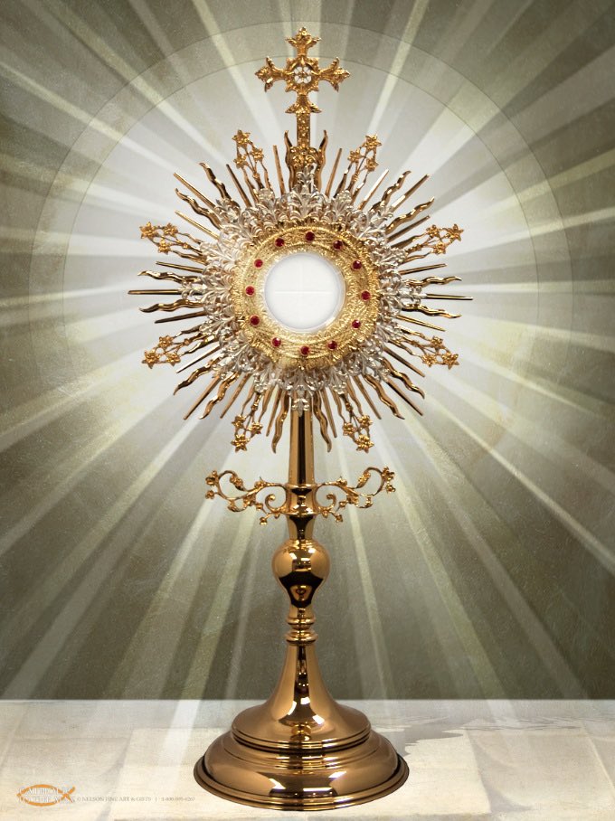 Join us for an evening of peace and prayer! 🙏 There will be Eucharistic Adoration on May 28 at 8:30 pm at the Cathedral of the Immaculate Conception. Come experience the beauty of adoration as a part of the National Eucharistic Pilgrimage in our diocese. ✨⁣
 ⁣