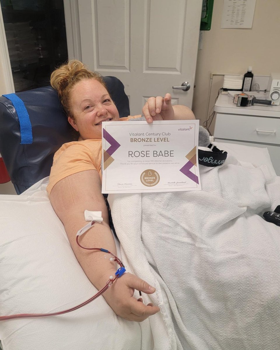 🩷 Platelets save lives and donors like Rose keep hope flowing.

💪 Facing surgery. Fighting cancer. Healing from trauma. Be the reason someone gets through it.

Learn more about platelet donation and make your appointment: vitalant.org/platelets