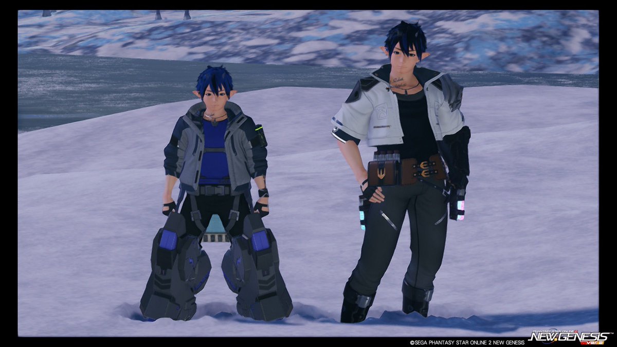 #メンテの日じゃないけどssを貼る 
#PSO2NGS
うちの子たちの今。