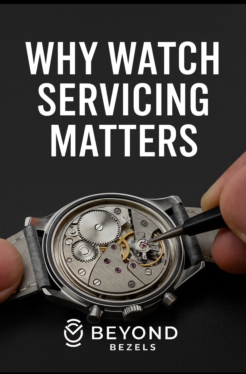 Beyond_Bezels's tweet photo. ๐ ๏ธ Why Watch Servicing Matters ๐ ๏ธ
๐ When was your last watch service?
๐ฉ DM usโwe service all timepieces, vintage or modern.
๐ง Trusted. Transparent. Timely.
#BeyondBezels | #WatchService | #LuxuryTimepieces | #WatchCare | #MechanicalMastery | #facebookpost #facebookreels https://t.co/nHvCq1i9Hy