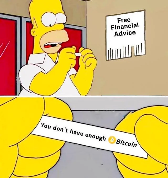 Never enough bitcoin