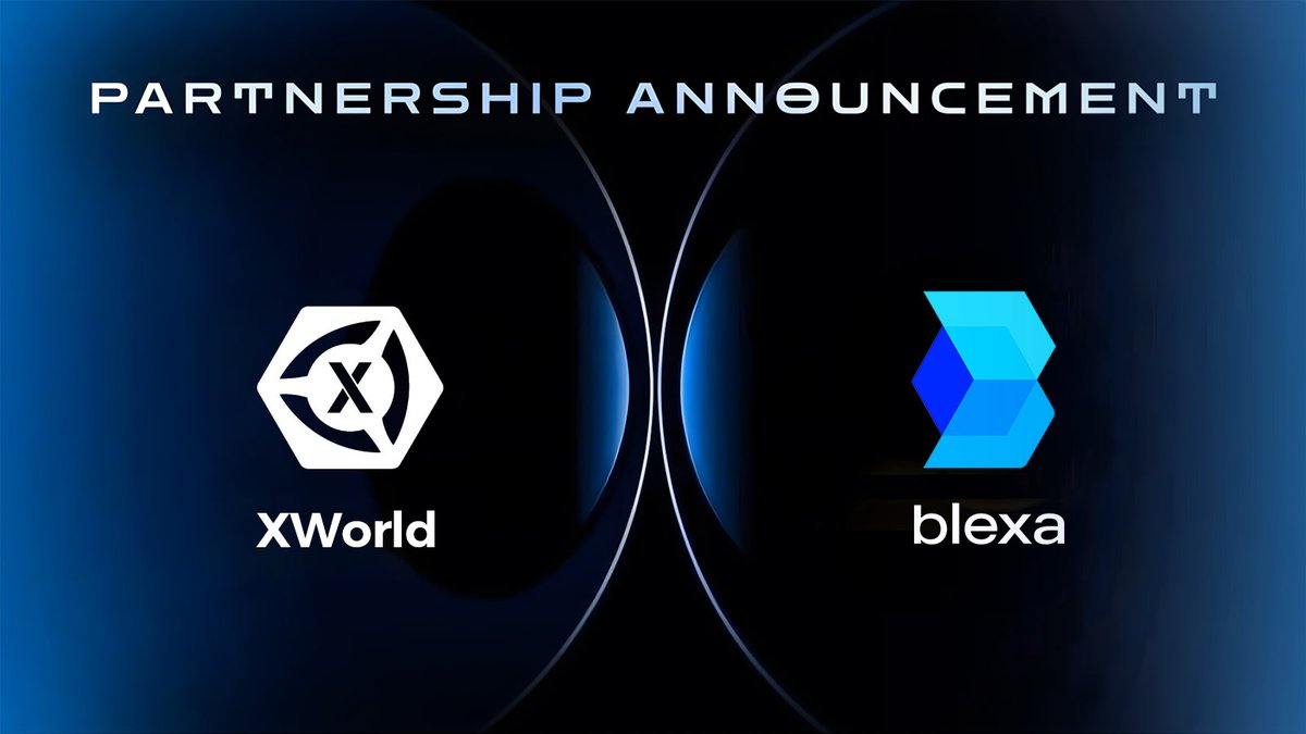 BlexaDeFI's tweet photo. 🎉Blexa x XWorld Strategic 
Cooperation Announcement🎉

We are pleased to announce our partnership with @xworld_ai
😀Together we will build an AI economy
Please look forward to more exciting collaborations! 🚀 https://t.co/ZZWZAZwj5h