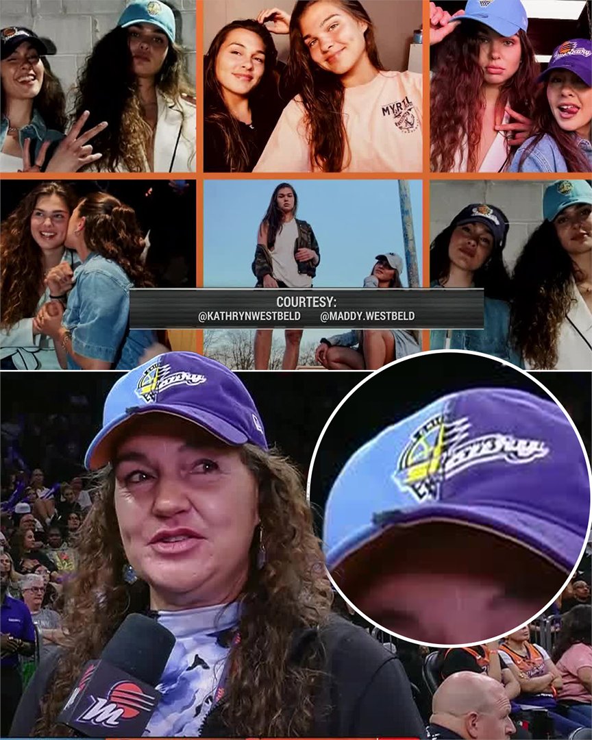 Mama Westbeld pulled up to Sky-Mercury repping both of her daughters ❤️ 

Sky rookie Maddy Westbeld faced off with her sister Kat Westbeld for the first time in the WNBA 🏀