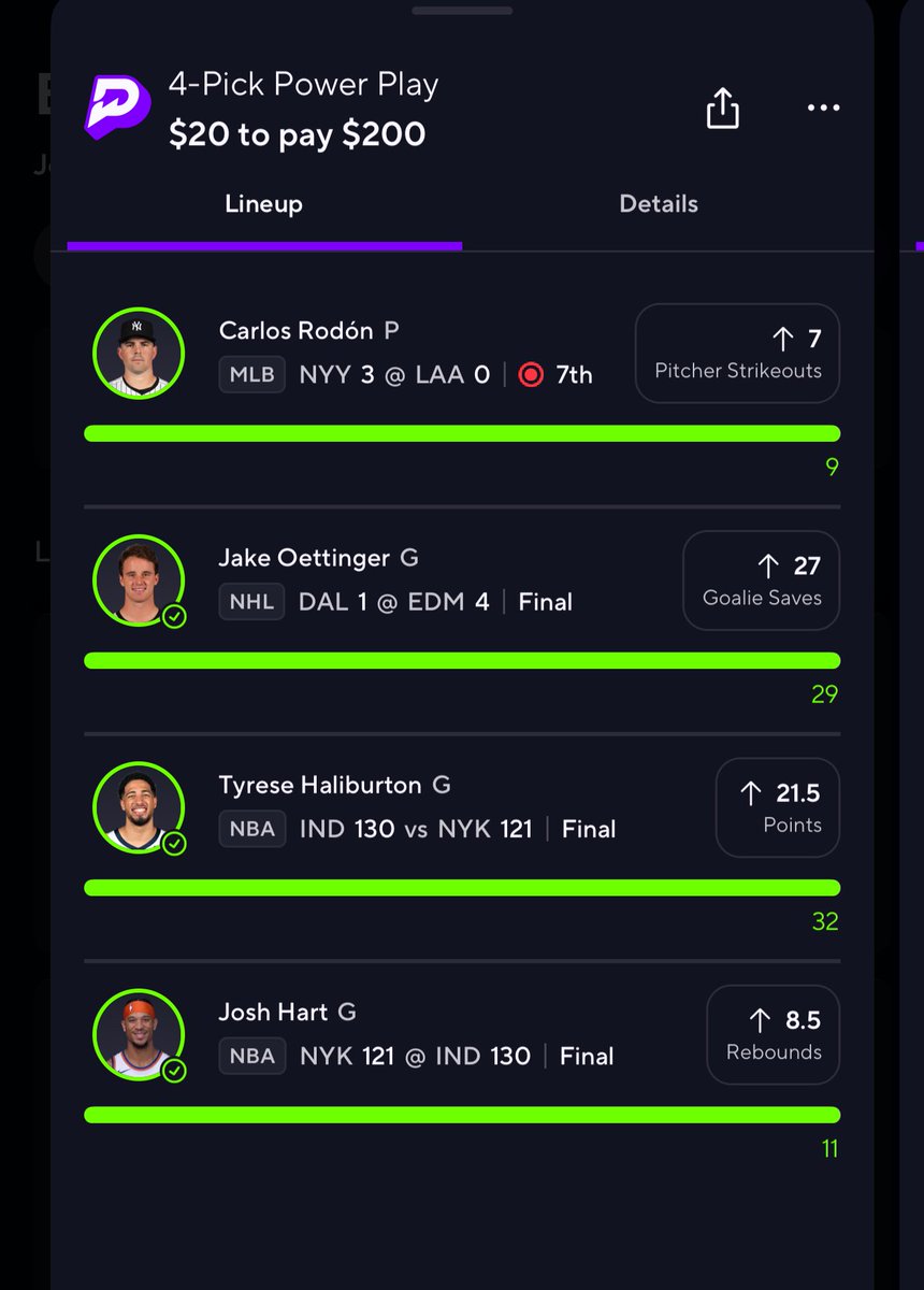 Ben Fletcher (@fletchsports) on Twitter photo Nothing better than a winner on <a href="/PrizePicks/">PrizePicks</a>.
Good calls <a href="/SKLONG13/">Sammy Long</a>!
Squad ride Ws. Be less humble. All the things Sammy says.
Use promo code FLETCH for a $50 bonus on the Prize Picks app!
#ad Nothing better than a winner on <a href="/PrizePicks/">PrizePicks</a>.
Good calls <a href="/SKLONG13/">Sammy Long</a>!
Squad ride Ws. Be less humble. All the things Sammy says.
Use promo code FLETCH for a $50 bonus on the Prize Picks app!
#ad