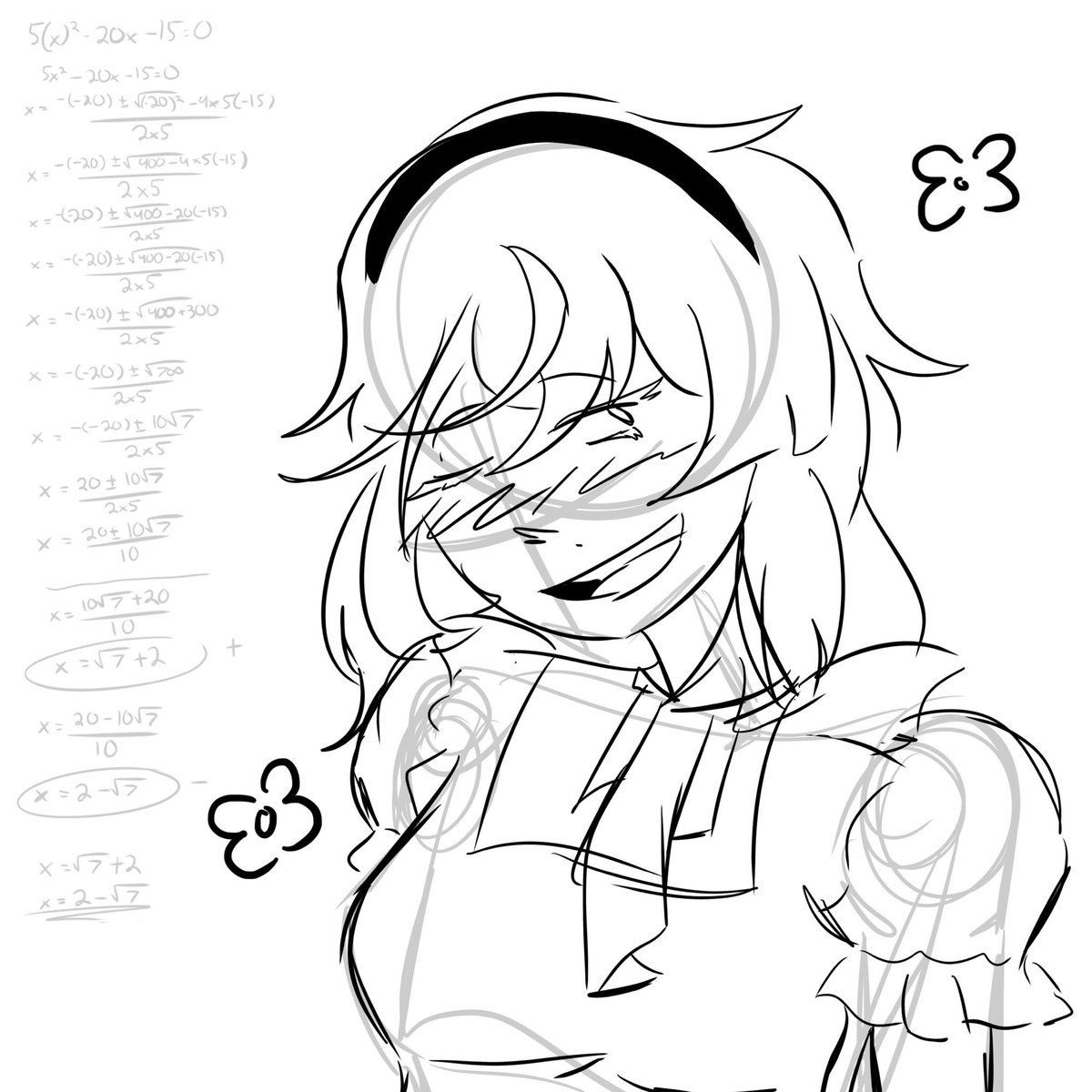 lovelykamimura's tweet image. 1st is a cool character design i saw in a server
the others are requests of other characters from that server
#arttwt