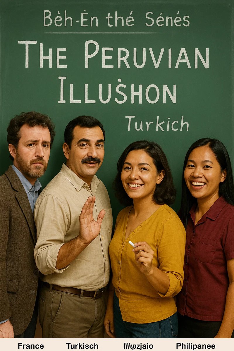 Michael30303521's tweet image. When appearance becomes language:
I once taught a Peruvian blonde mistaken for a native speaker—until she spoke.
Even in Taiwan’s English classrooms, the illusion runs deep.
📘 BTS of this week&apos;s Weekly Column:
facebook.com/mike.liu.940/p…
#WeeklyColumn #LanguageMyths