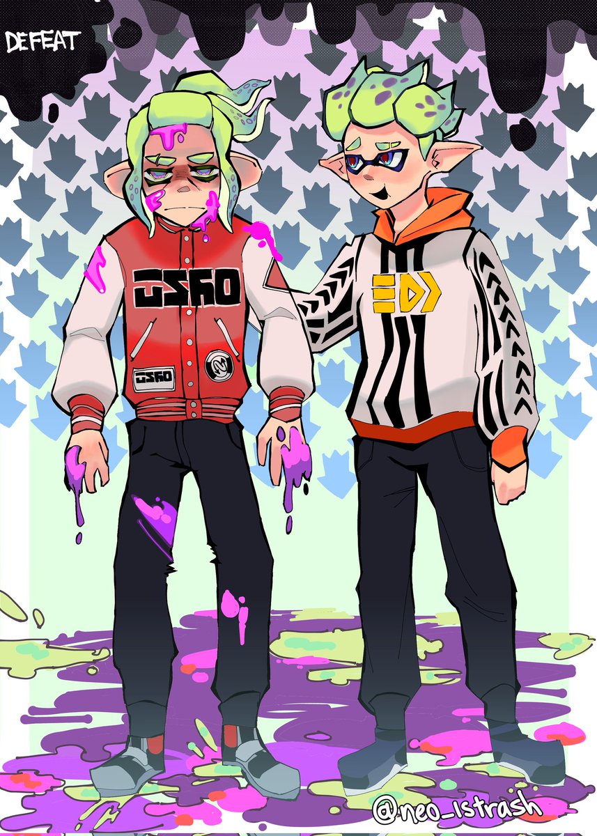 HAPPY 10 YEARS TO PEAK  🐙‼️
#Splatoon