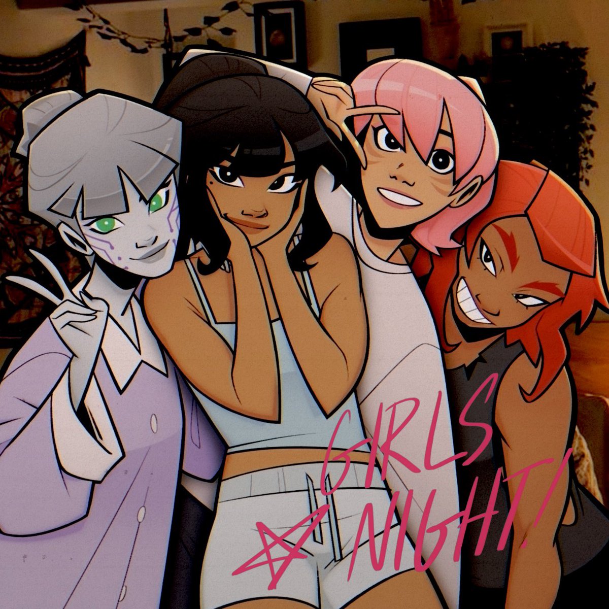 girls night 💫 #ninjago #dragonsrising