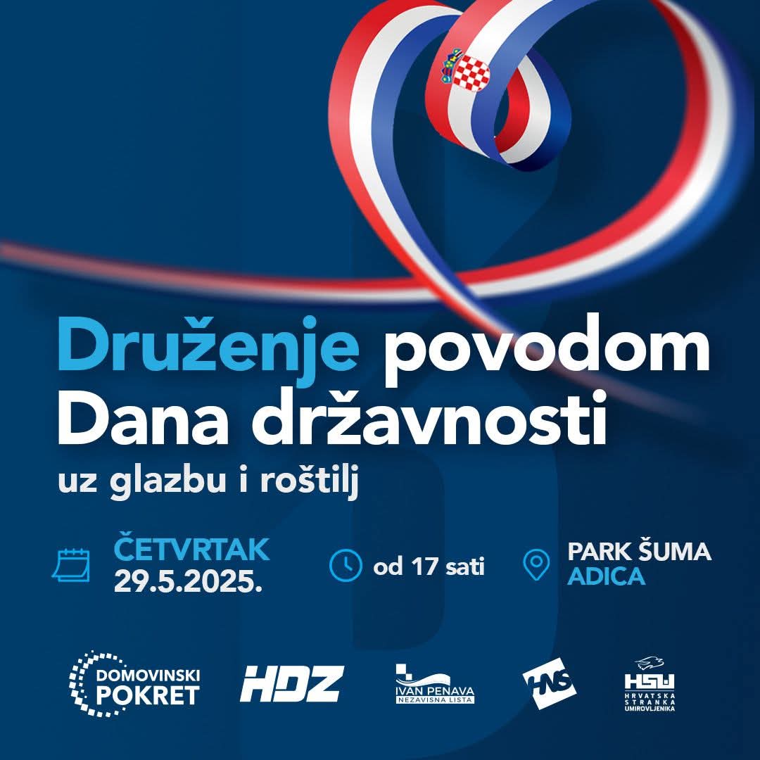 MazarNikola's tweet photo. Proslavimo zajedno Dan državnosti jer zajedništvo je ključno! 🇭🇷 
S radošću vas očekujemo u našoj najljepšoj Park šumi!🌳 https://t.co/pEm3fG9ttM