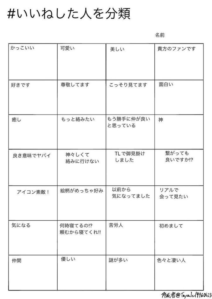 rabi_pad's tweet photo. (  '-' )ｽｩｩｩ.....
やるかぁ…w
今回は絶対にやります(前回結局出来てなかった)
いいね少なかったらしません

#いいねした人を分類 https://t.co/gCHfC368Ll