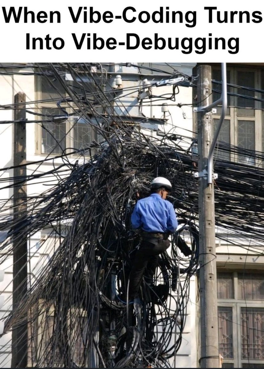 cus_tor's tweet image. Vibe coding can turn in to hell
