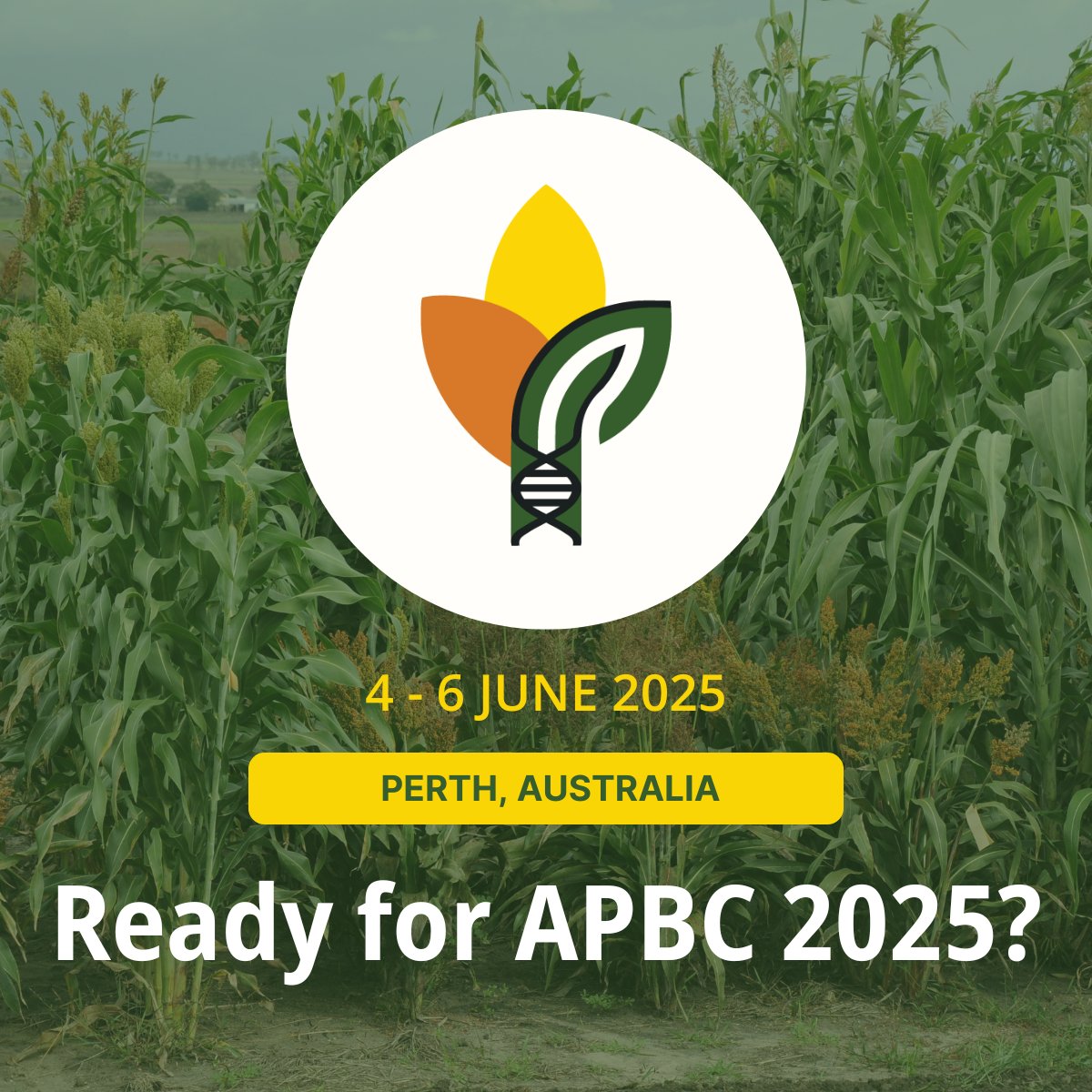 APBC2025 (@apbc2025) on Twitter photo 1 week to go until #APBC2025! ⏳
🌱 240+ delegates already registered
📍 Esplanade Hotel Fremantle
📅 June 4–6
3 days of insight, innovation & community in plant breeding.
🎟️ It's not too late to join us → apbconference.org
#PlantBreeding <a href="/BizEventsPerth/">Business Events Perth</a> 1 week to go until #APBC2025! ⏳
🌱 240+ delegates already registered
📍 Esplanade Hotel Fremantle
📅 June 4–6
3 days of insight, innovation & community in plant breeding.
🎟️ It's not too late to join us → apbconference.org
#PlantBreeding <a href="/BizEventsPerth/">Business Events Perth</a>