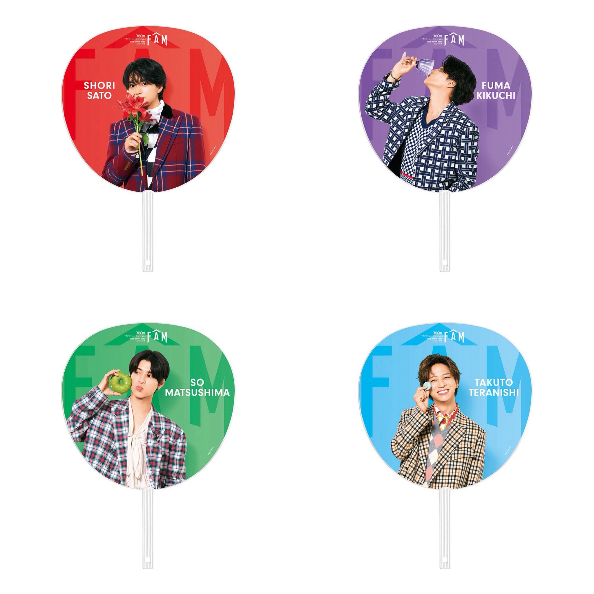 ⭐︎定価価格⭐︎うちわのみ新品⭐︎timelesz fam グッズ4点セット 🎀 on X: 