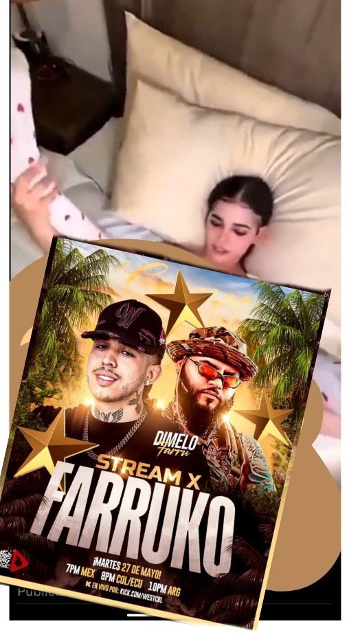 VictoriaCh57341's tweet photo. WESTCOL X FARRUKO 
NUEVA FOTO filtrado https://t.co/r8pTd6iu1L