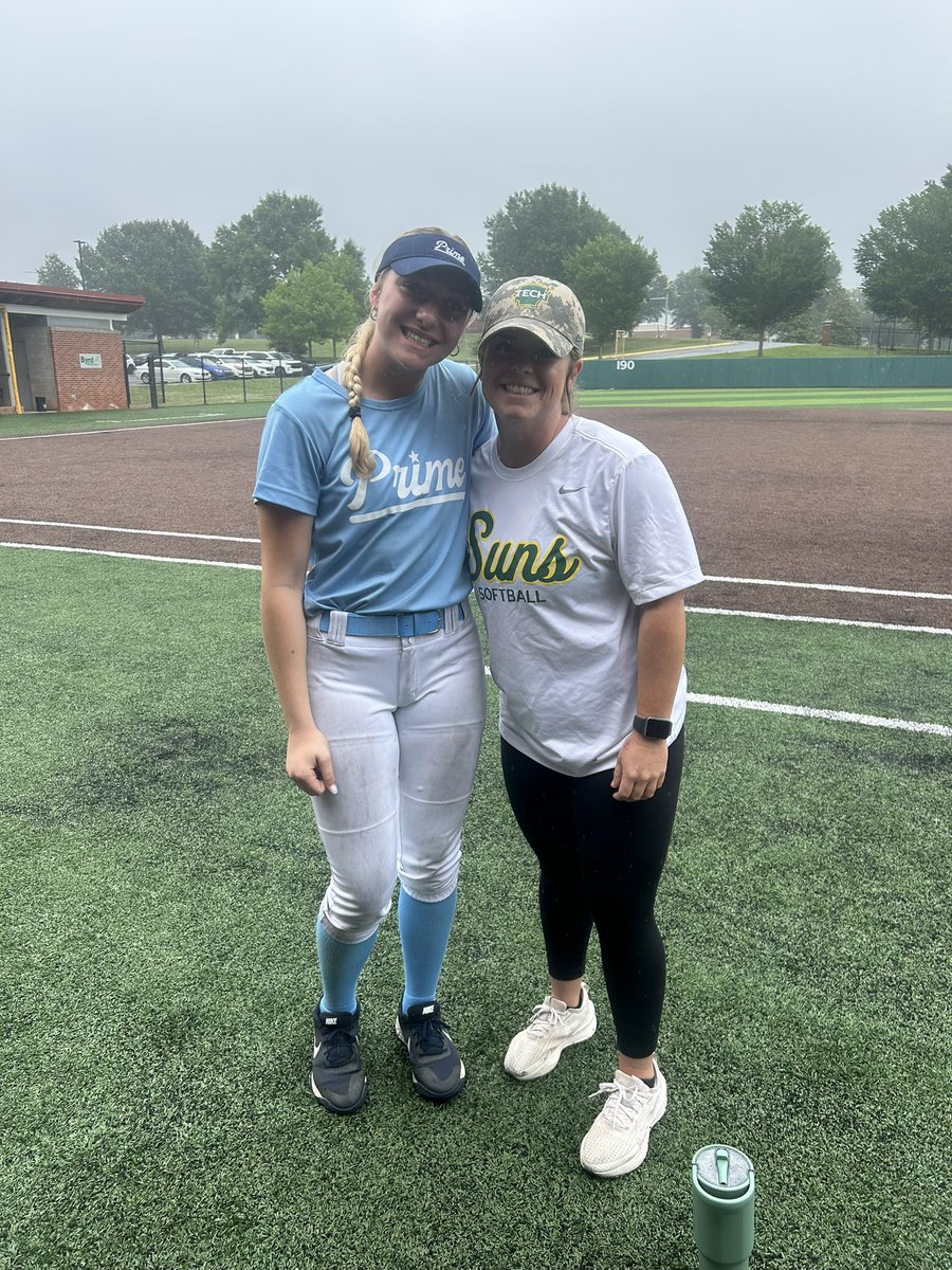 Had a great time today at Arkansas Tech! I learned lots of offensive and defensive drills to practice, thank you <a href="/jtjones00/">Jordon Jones</a> &amp; <a href="/scottgongola/">Scott Gongola</a> for your time!! 🥎#ATU <a href="/ar_prime_sb/">ARPrimeSB</a>