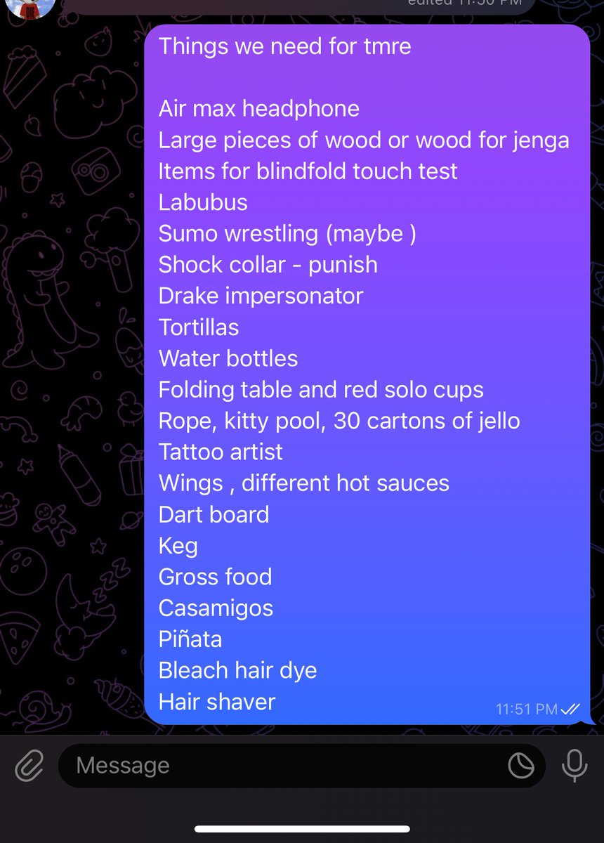 sophia4keeps's tweet image. Judging on our list of missing items, I suggest you join our stream. tomorrow 3pm EST. @beradottv @berabaddies