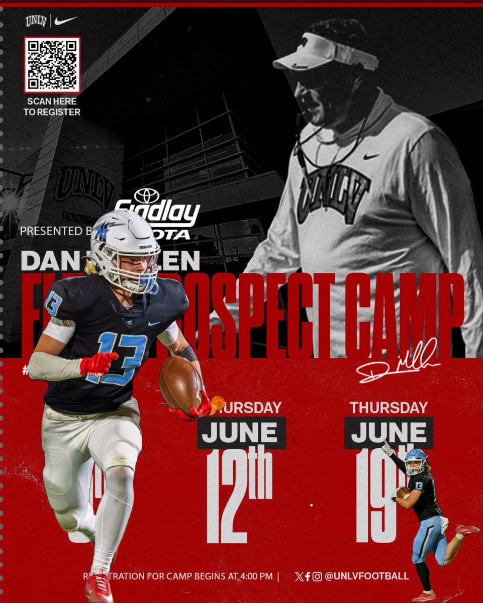 Riley_no13's tweet photo. 🎰🎰Thanks to @Qoach_Deuce for the invite to ball out with the #REBELS. June 19th at the Prospect Camp. 🎰🎰#CampingForAChance #RebelReady #BlessedBolt @NFFsoArizona @soaz @gridironarizona @JUSTCHILLY @CodyTCameron @MicaMountainFB @MichaelWoosley @247recruiting @Rivals @On3Recruits