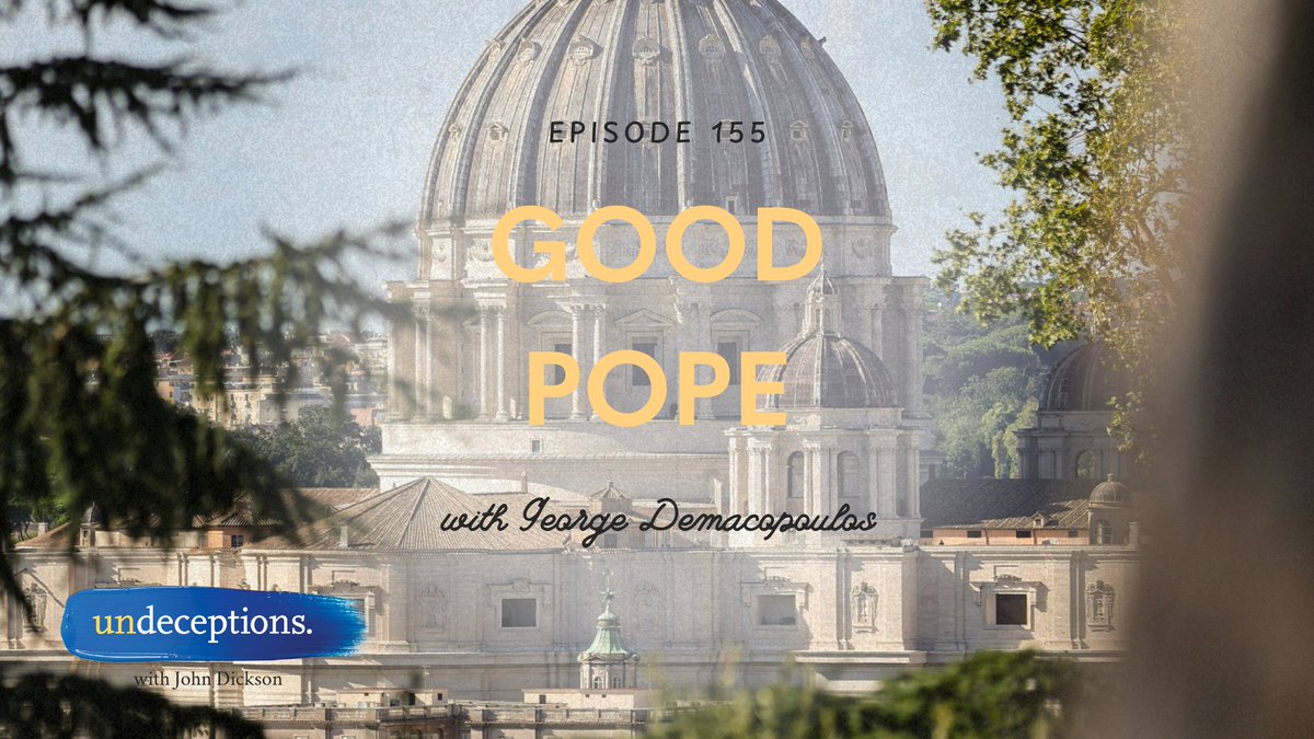 Undeceptions Podcast (@undeceptions) on Twitter photo The world’s attention has recently been on the Vatican, and the election of the new Pope.
But what’s the history behind the office? What makes a good Pope?
By looking at the extraordinary career of John Dickson’s favourite pontiff, we try to answer those questions. Listen now! The world’s attention has recently been on the Vatican, and the election of the new Pope.
But what’s the history behind the office? What makes a good Pope?
By looking at the extraordinary career of John Dickson’s favourite pontiff, we try to answer those questions. Listen now!