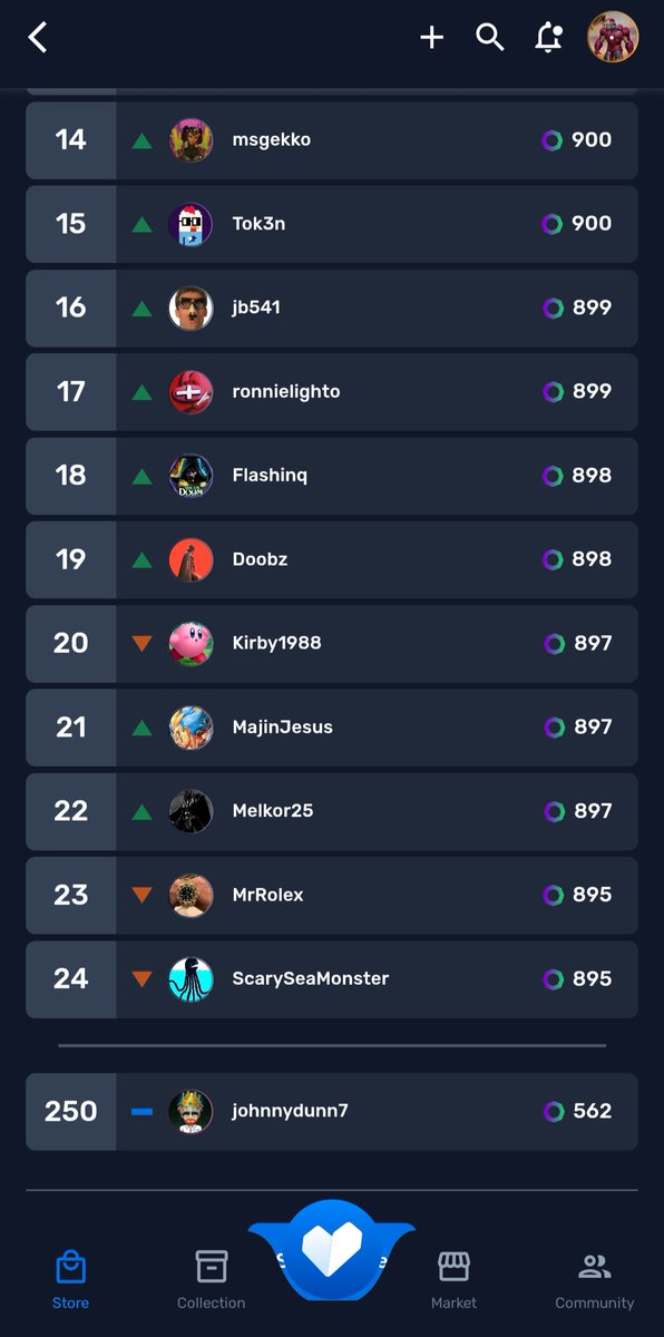 Un1bonger's tweet image. Hear ye, hear ye.... 
🚨🚨🚨🚨🚨🚨🚨

20 hrs left of the @veve_official #ActivityChallenge #Vevefam and things are getting wild!!!! Seems #KingVeve @MrRolexes  is asleep right now, so here&apos;s your chance to ride to the top! And rounding the top 250 is another King @johnnydunn777