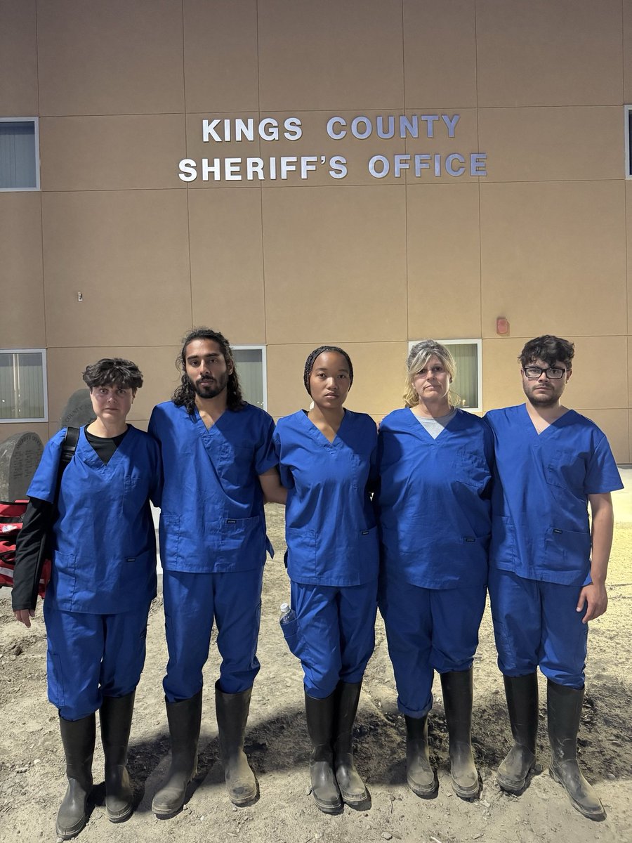 RELEASED: The five arrested animal rescuers have been released from custody. No charges have been filed at this time but the King’s County Sheriff’s Office has indicated that the rescue is under further investigation. Following their release from custody, they went right back to