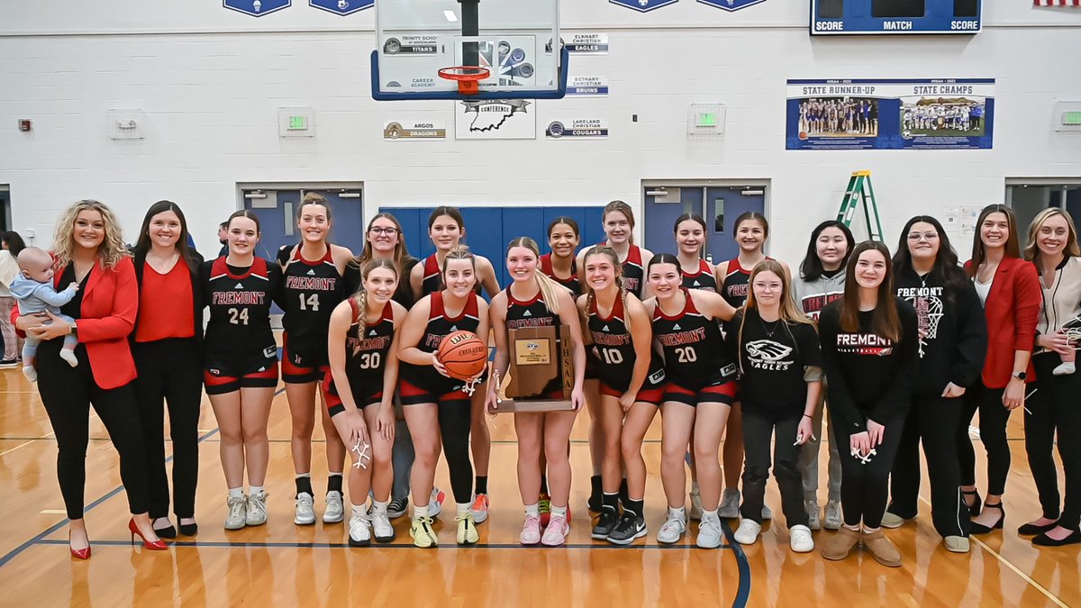 Fremont Eagles Media (@fremont_sports_) on Twitter photo They may be completed with HS, but their records, banners, and trophies will remain until the school itself fades away. With all the sincerity that can be mustered in a social media post; THANK YOU AND WELL DONE, Addy and Claire! Good luck in your future steps.
#WeAreFremont They may be completed with HS, but their records, banners, and trophies will remain until the school itself fades away. With all the sincerity that can be mustered in a social media post; THANK YOU AND WELL DONE, Addy and Claire! Good luck in your future steps.
#WeAreFremont