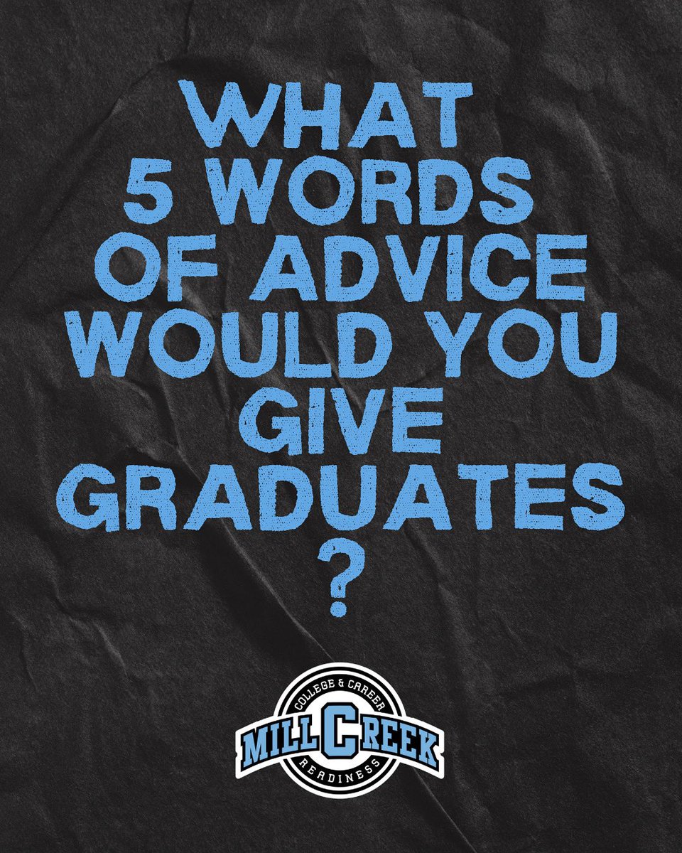 What 5 words of life advice would you give graduates? #graduation2025