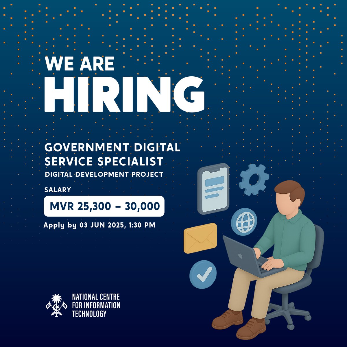 NCIT is on the lookout for skilled and passionate individuals to join our team.
Find more details in the links below.
gazette.gov.mv/iulaan/342914