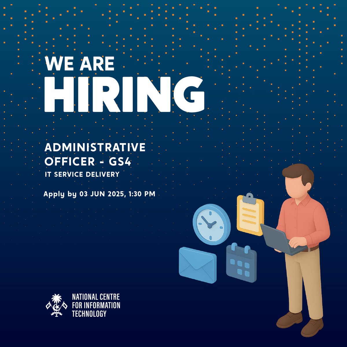 NCIT is on the lookout for skilled and passionate individuals to join our team.
Find more details in the links below.
gazette.gov.mv/iulaan/343395
