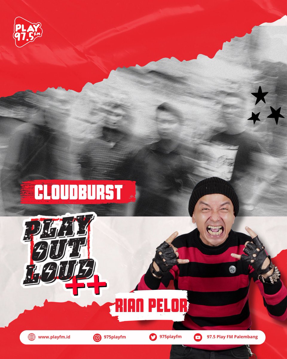 975PLAYFM PALEMBANG (@975playfm) on Twitter photo Players, jangan lewatkan PLAY OUT LOUD ++ Live Instagram on <a href="/975PLAYFM/">975PLAYFM PALEMBANG</a> jam 8 malam ini, <a href="/pelorrian/">Farid Amriansyah</a> bakalan ngobrol bersama <a href="/klotberst/">Cloudburst</a> di Instagram live <a href="/975PLAYFM/">975PLAYFM PALEMBANG</a>
link: instagram.com/975playfm
#975playfmpalembang #playoutloud #Cloudburst Players, jangan lewatkan PLAY OUT LOUD ++ Live Instagram on <a href="/975PLAYFM/">975PLAYFM PALEMBANG</a> jam 8 malam ini, <a href="/pelorrian/">Farid Amriansyah</a> bakalan ngobrol bersama <a href="/klotberst/">Cloudburst</a> di Instagram live <a href="/975PLAYFM/">975PLAYFM PALEMBANG</a>
link: instagram.com/975playfm
#975playfmpalembang #playoutloud #Cloudburst