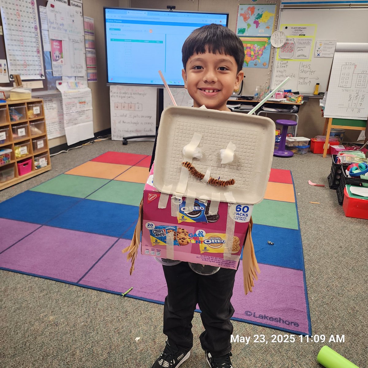 Carmen Guardia (@carmenguardia66) on Twitter photo My 2nd-grade students are proudly displaying their final project of creating a toy robot using recycled objects.
<a href="/CarmenGuardia66/">Carmen Guardia</a> <a href="/AliefScience/">Alief Science</a> <a href="/heatherturner70/">Heather Turner</a> <a href="/Martin_Mustangs/">Martin Elementary</a> <a href="/mslazo2/">Ms. Lazo, M.Ed</a> <a href="/msvillafuerte_/">Ms.Villafuerte</a> My 2nd-grade students are proudly displaying their final project of creating a toy robot using recycled objects.
<a href="/CarmenGuardia66/">Carmen Guardia</a> <a href="/AliefScience/">Alief Science</a> <a href="/heatherturner70/">Heather Turner</a> <a href="/Martin_Mustangs/">Martin Elementary</a> <a href="/mslazo2/">Ms. Lazo, M.Ed</a> <a href="/msvillafuerte_/">Ms.Villafuerte</a>