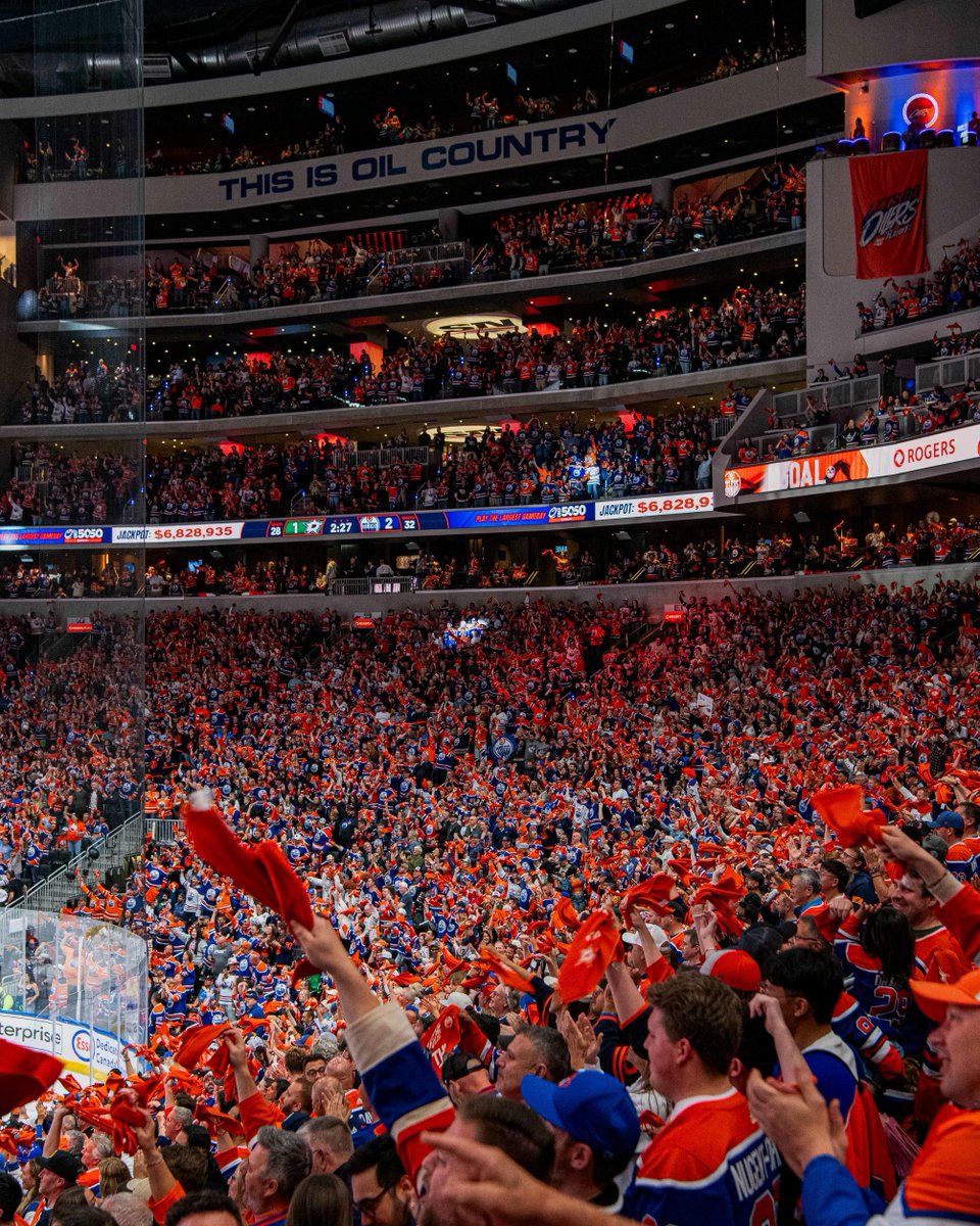 Goodnight, hockey fans 🟠🔵 #StanleyCup