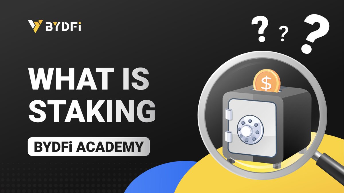 BYDFi's tweet photo. 🚀 BYDFi Academy | Unlock Passive Income with Staking 📚
🔍 What is staking—and how can it earn you crypto rewards?

In this episode, we break down Proof of Stake, Ethereum 2.0 staking, rewards, risks, and how to get started with staking pools or exchanges.

🎥 Watch now: https://t.co/UarssZ5Gbo

#BYDFi #Staking #Ethereum #PassiveIncome #CryptoGuide #DeFi
