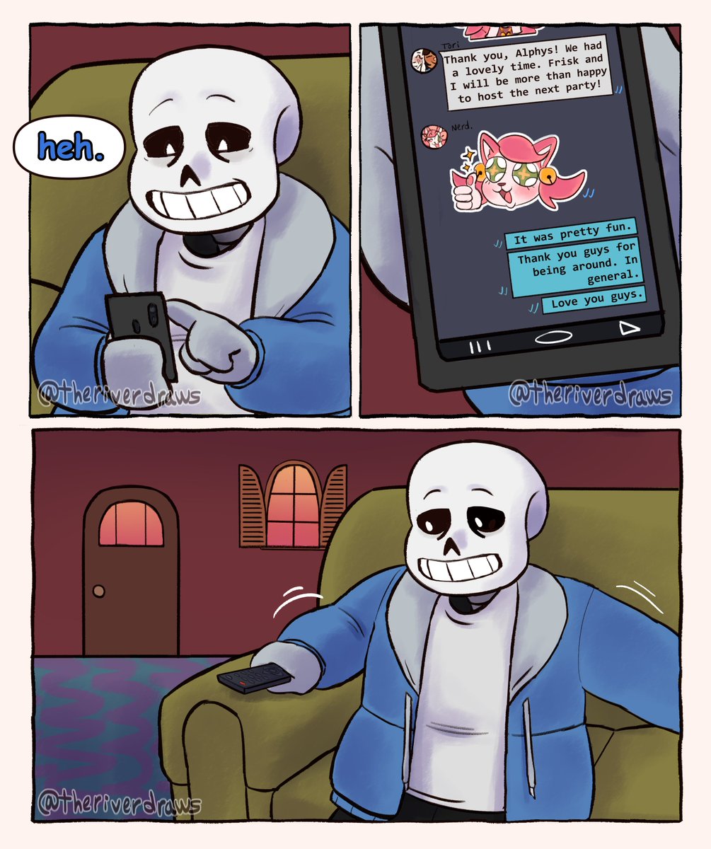 theriverdraws's tweet image. #undertale love you guyss (1/3)