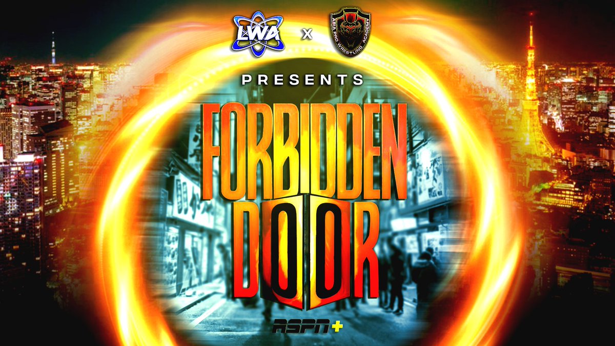 LWA (@lwa2025) on Twitter photo π¨BREAKING NEWSπ¨
This June, LWA and <a href="/APWACA2021/">APWA || Asia Pro Wrestling Academy</a> come together to bring you FORBIDDEN DOOR.
More details coming soon on this ONCE IN A LIFETIME event.
#LWA2025 #ForbiddenDoor π¨BREAKING NEWSπ¨
This June, LWA and <a href="/APWACA2021/">APWA || Asia Pro Wrestling Academy</a> come together to bring you FORBIDDEN DOOR.
More details coming soon on this ONCE IN A LIFETIME event.
#LWA2025 #ForbiddenDoor