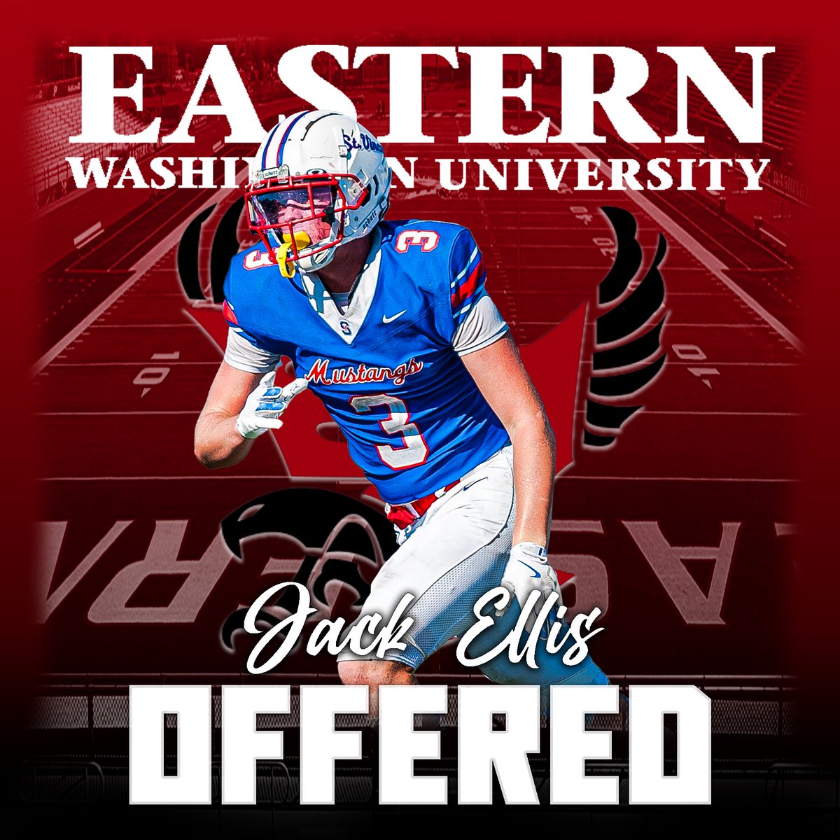 St. Vincent de Paul College Prep Football (@svhs_fb) on Twitter photo Congratulations to <a href="/jack_ellis3_/">Jack Ellis</a> for receiving an offer from Eastern Washington University!
<a href="/EWUFootball/">EWU Football 🏈</a> | <a href="/CoachBestEWU/">Coach Aaron Best</a> <a href="/Coach__York/">Austin York</a> <a href="/marcanderson_/">Marc Anderson</a> Congratulations to <a href="/jack_ellis3_/">Jack Ellis</a> for receiving an offer from Eastern Washington University!
<a href="/EWUFootball/">EWU Football 🏈</a> | <a href="/CoachBestEWU/">Coach Aaron Best</a> <a href="/Coach__York/">Austin York</a> <a href="/marcanderson_/">Marc Anderson</a>