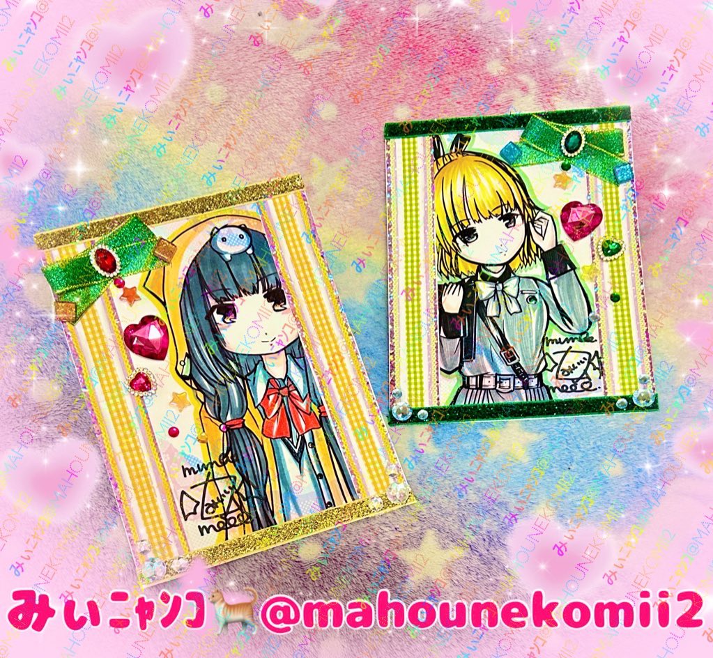 mahounekomii2's tweet photo. 💖 今週6/1 #KeyIsland13  #鍵島13 💖

ｺﾝﾆﾁﾆｬﾝ☀️🐈∗*ﾟ
3回目のｻｰｸﾙ参加🐈💕
今日も準備 制作中ﾆｬﾝ🎨🐈∗*ﾟ

#KeyIsland   #鍵島
ﾌﾟﾗｻﾞﾏｰﾑ2階＆3階 12時~

 #ﾍﾌﾞﾝﾊﾞｰﾝｽﾞﾚｯﾄﾞ
新作 直筆ｲﾗｽﾄ ∗*ﾟ

小笠原緋雨
桐生美也
逢川めぐみ
朝倉可憐 
七瀬七海 https://t.co/azMJz0LDAh