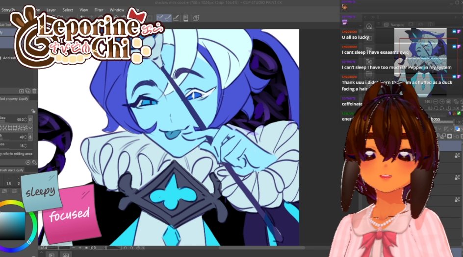 GUUMONII i got to look back into the previous stream! the mic do be a bit bad... i wonder if i can fix it for next stream ૮ . . ྀིა⁩

super late, but thank you <a href="/MikiZumi8/">✨💜 MikiZumi 💜 ✨ / PNGtuber</a> for raiding us🍓☕ We got to meet so many new café customers and friends :D I’m so happy you stopped by! ♡