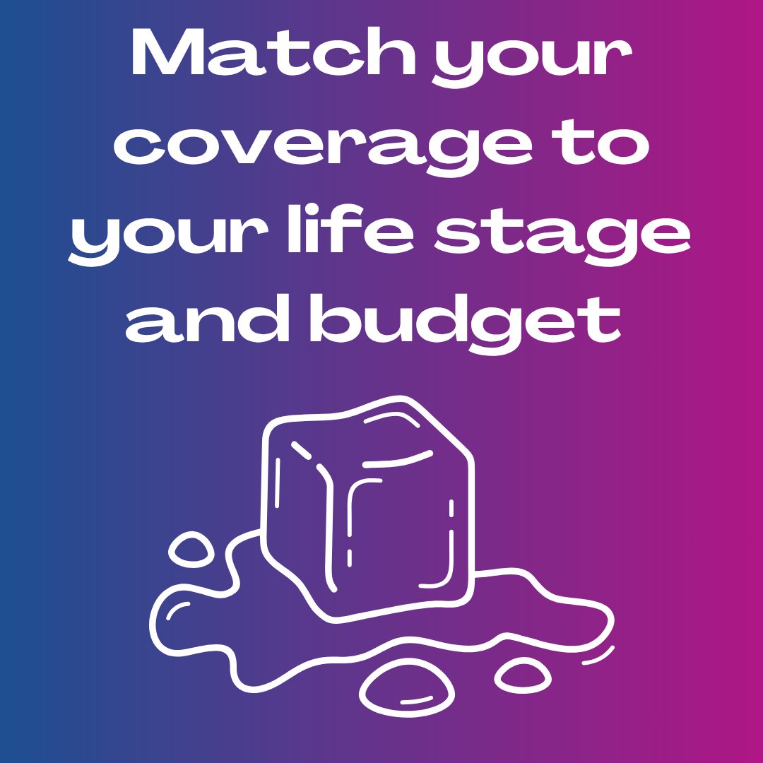 A2: A great poet once said “You better check yourself before you wreck yourself.” Start by doing a self-check—where are you now, &amp; where are you headed? Your ins. needs change as your life does: single, maybe just auto. New place, add renter’s. Family, call me #CreditChat