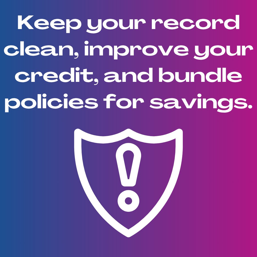 A3: Ins. premiums depend on your risk factors (age, driving record, gender, etc.). Some things you can’t control, like your age. You can’t suddenly be 35 when you're 16. You can act 16 when you're 35, but that's a different topic. Check out Experian’s Rate Monitoring. #CreditChat